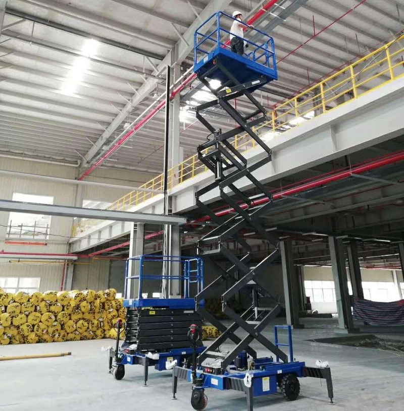 丽江助力行走剪叉式高空作业平台